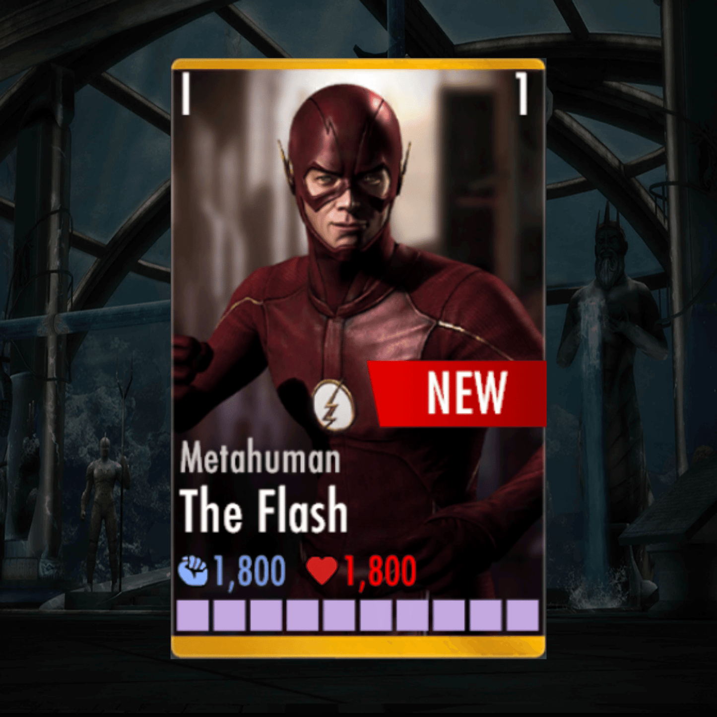 METAHUMAN THE FLASH ELITE 1 LEVEL 1