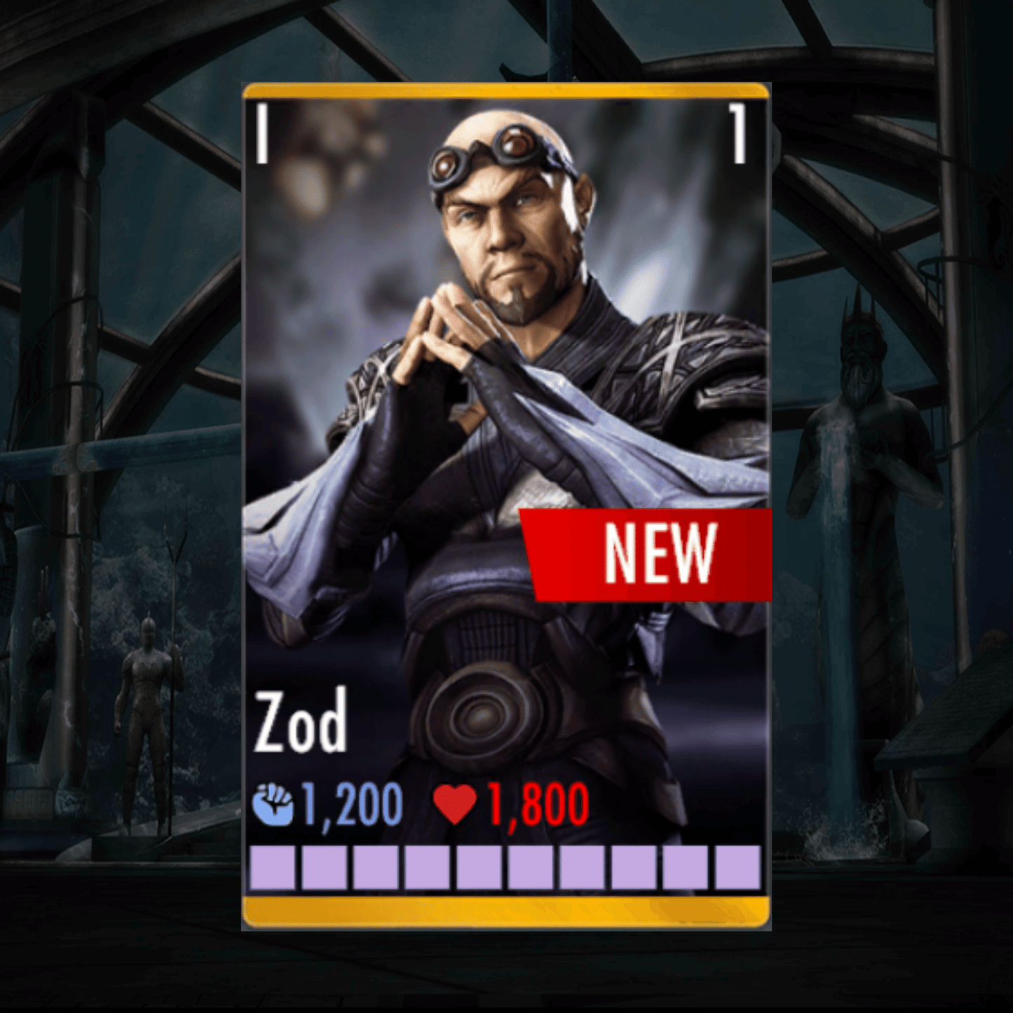 ZOD ELITE 1 LEVEL 1