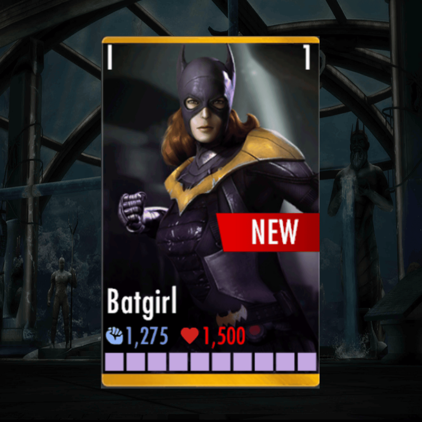 BATGIRL ELITE 1 LEVEL 1