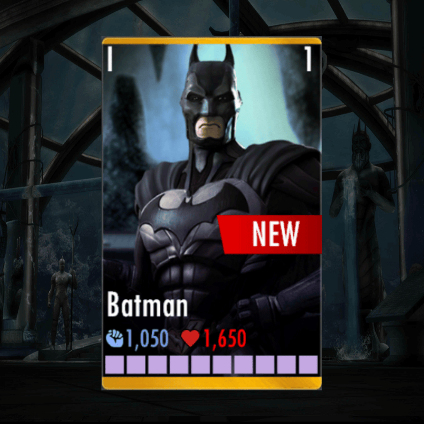 BATMAN ELITE 1 LEVEL 1