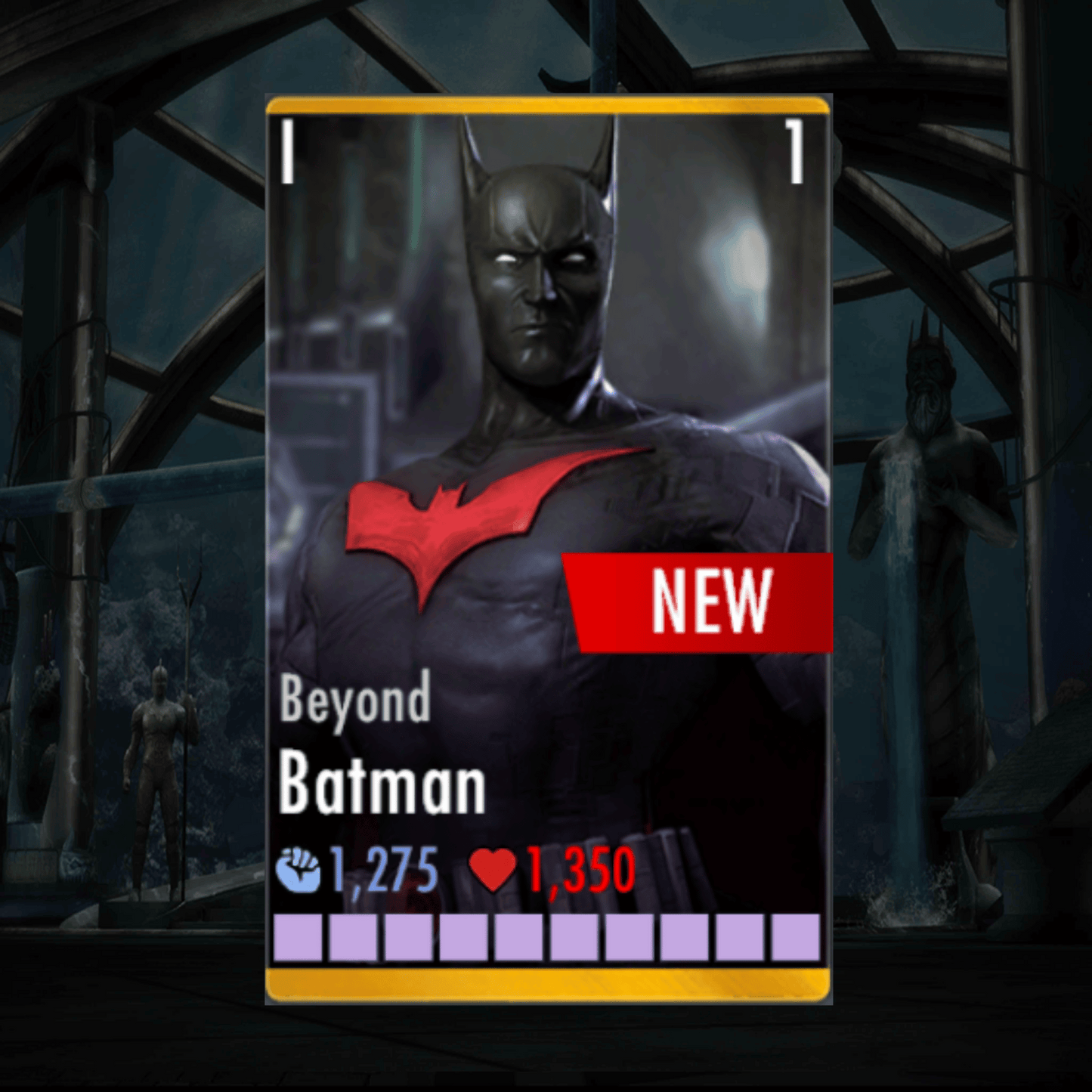 BEYOND BATMAN ELITE 1 LEVEL 1