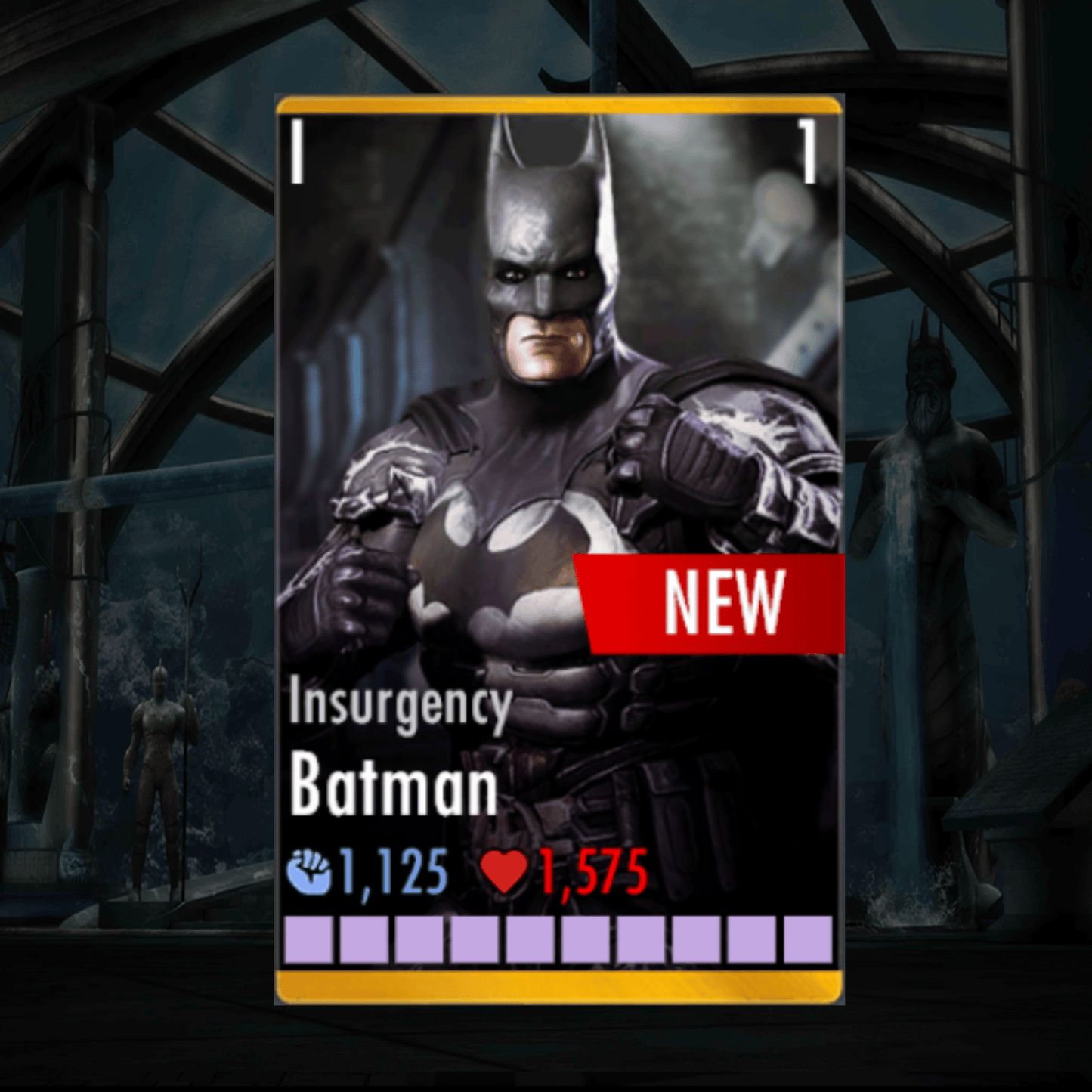 INSURGENCY BATMAN ELITE 1 LEVEL 1