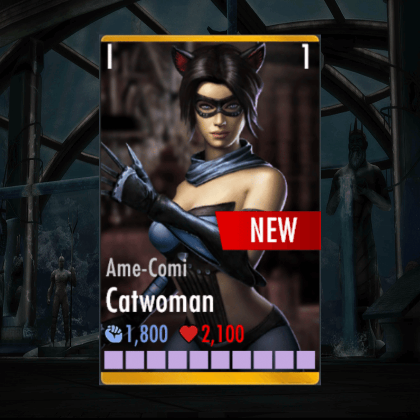 AME-COMI CATWOMAN ELITE 1 LEVEL 1