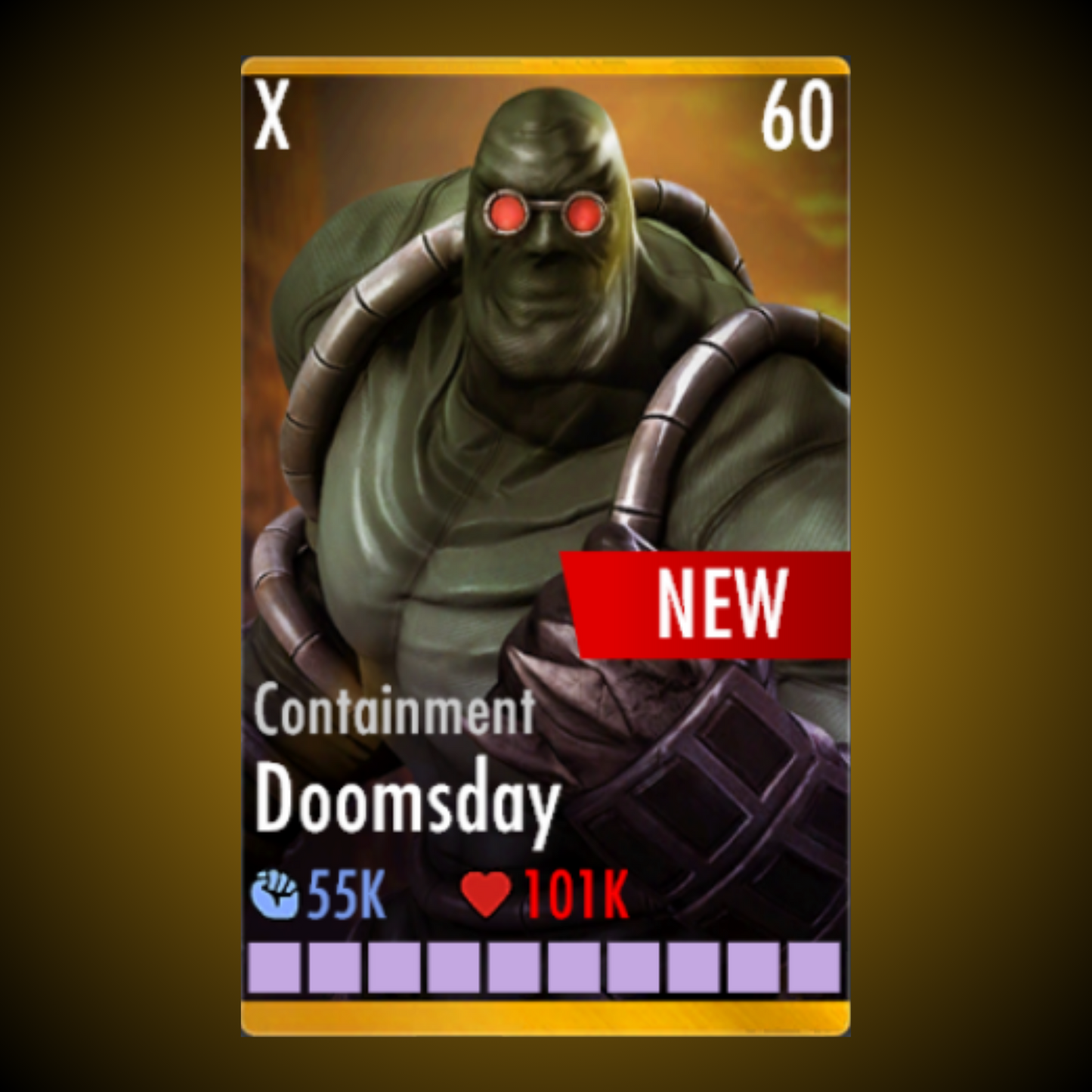 CONTAINMENT DOOMSDAY ELITE X LEVEL 60