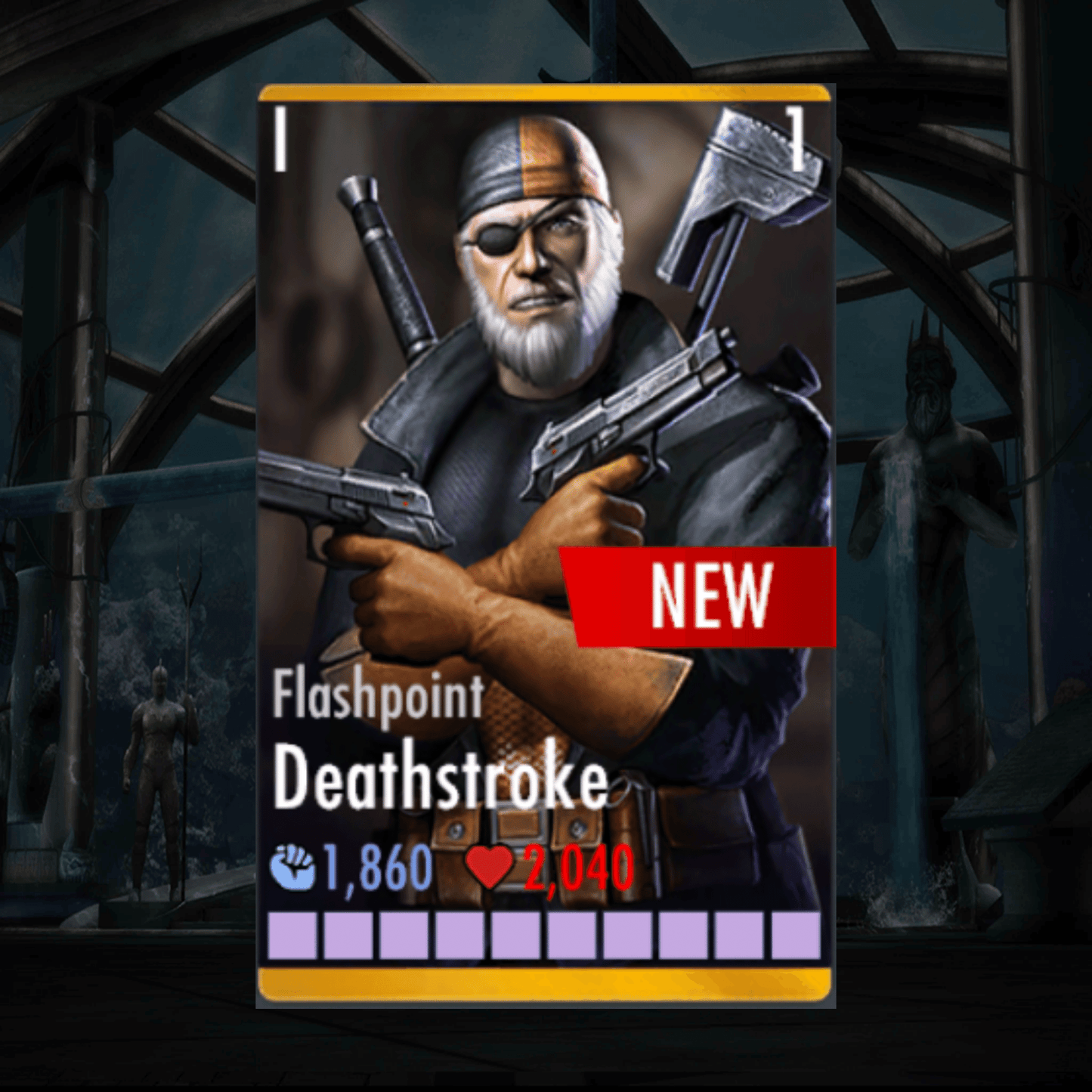 FLASHPOINT DEATHSTROKE ELITE 1 LEVEL 1