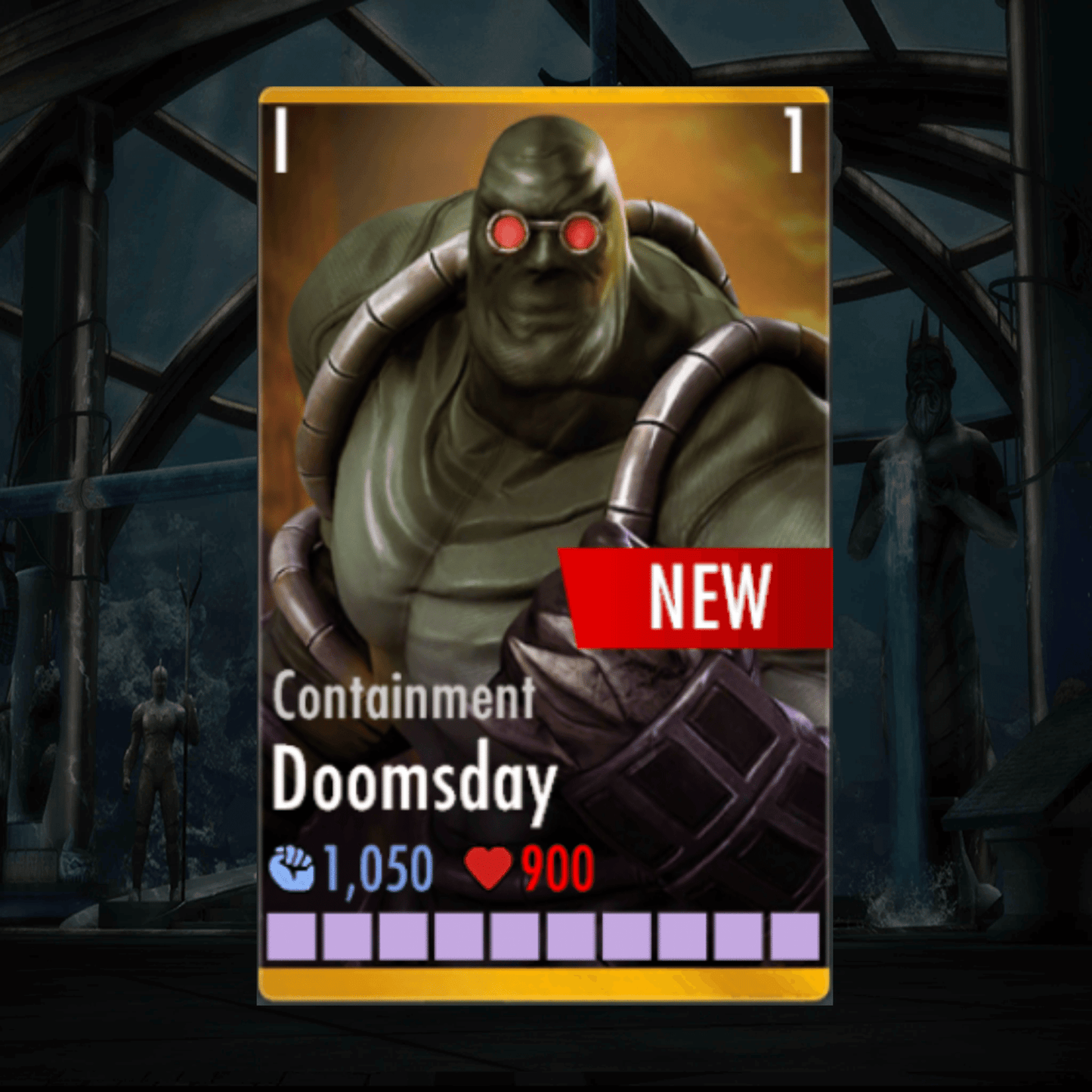 CONTAINMENT DOOMSDAY ELITE 1 LEVEL 1