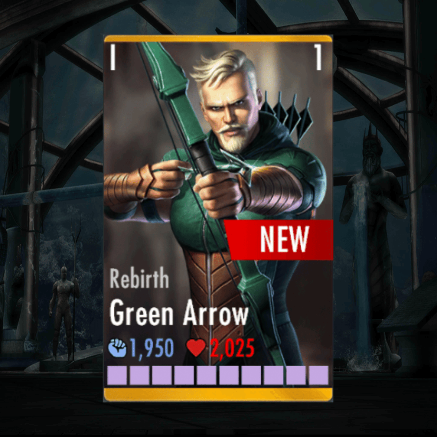 REBIRTH GREEN ARROW ELITE 1 LEVEL 1