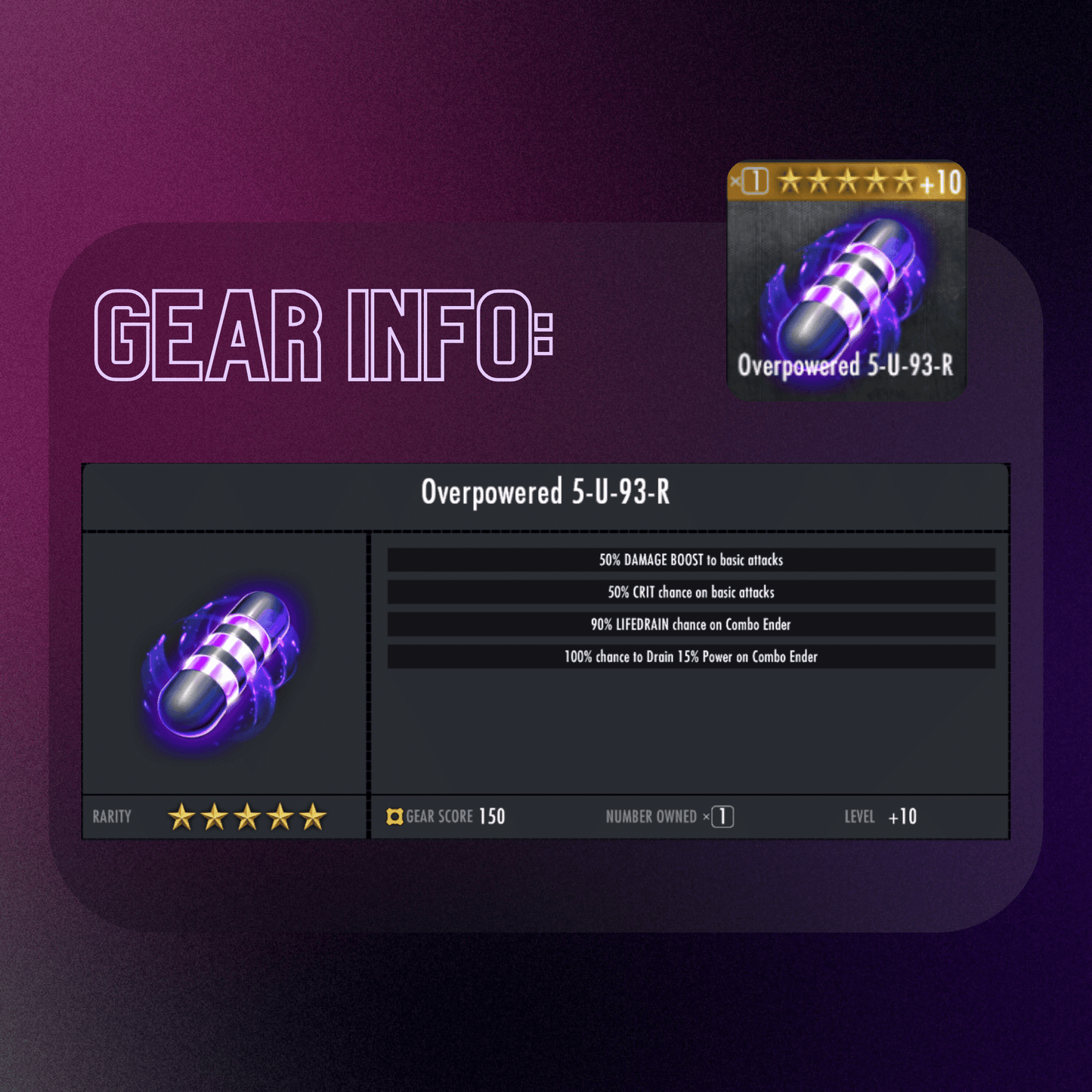 OVERPOWERED 5-U-93-R MAX EVOLUTION