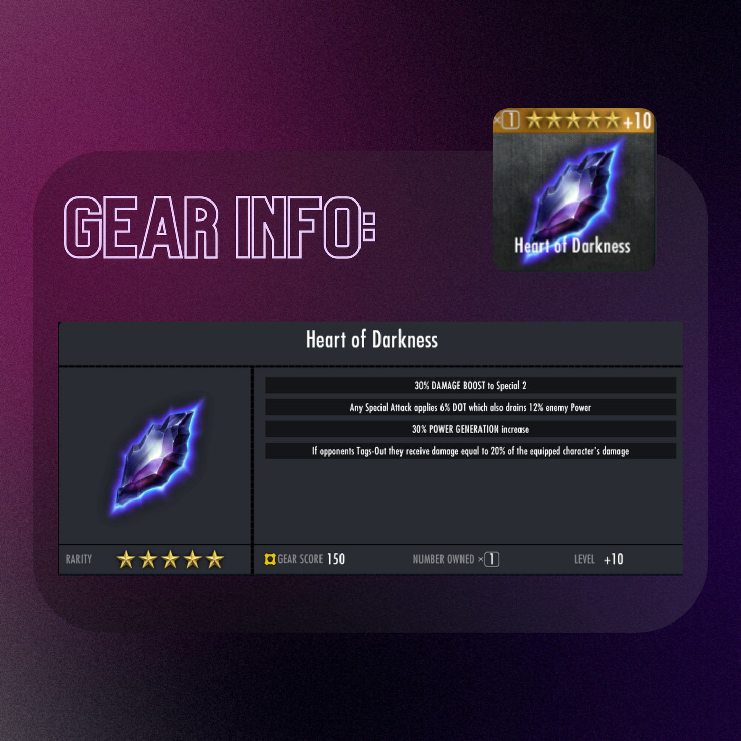 HEART OF DARKNESS MAX EVOLUTION