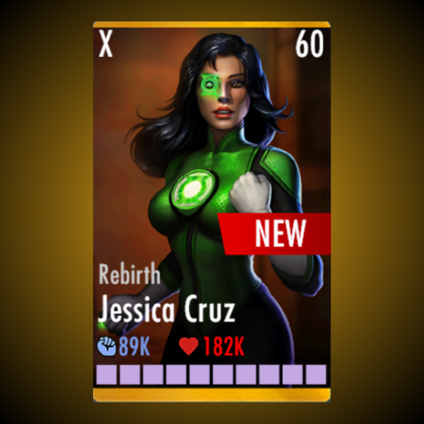 REBIRTH JESSICA CRUZ ELITE X LEVEL 60