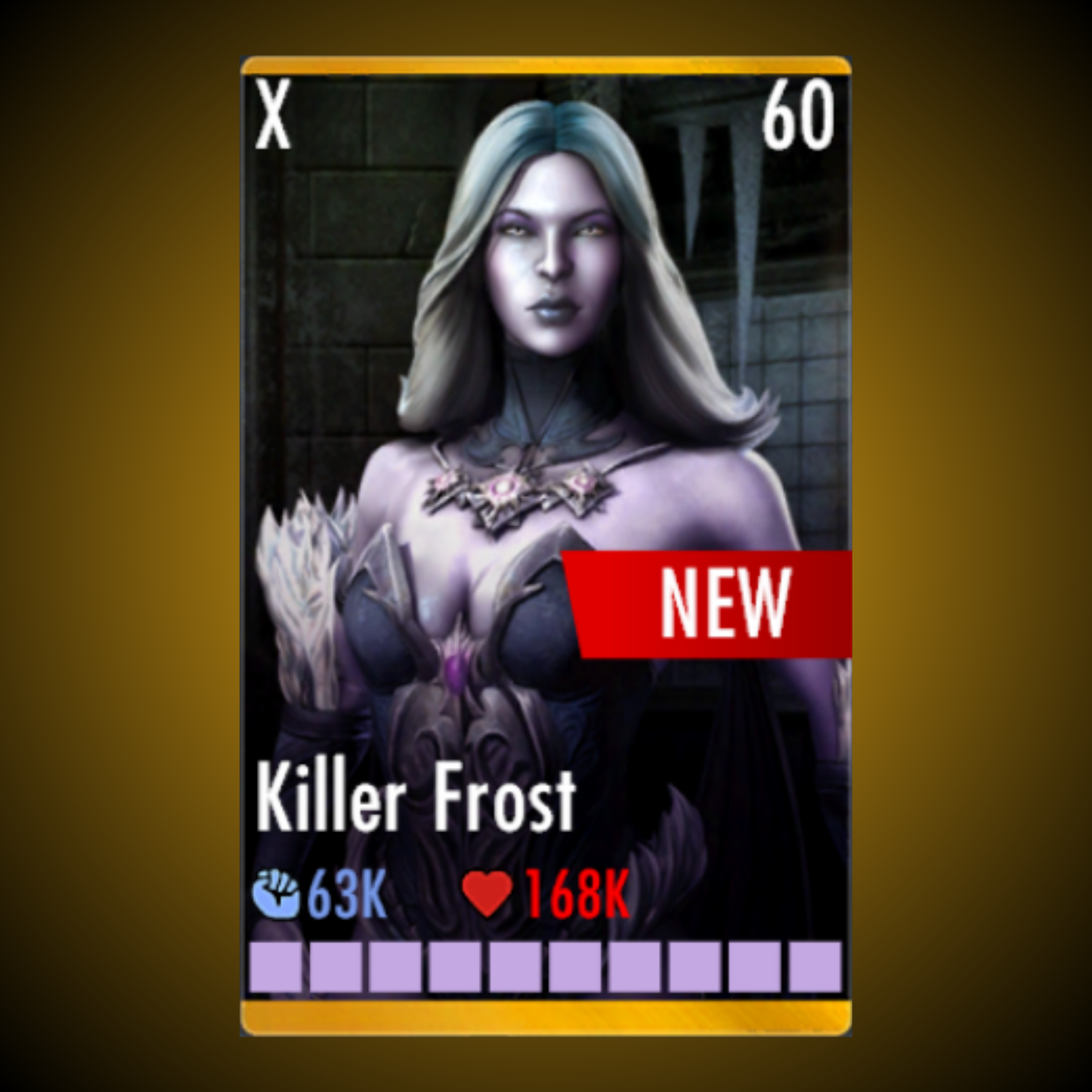 KILLER FROST ELITE X LEVEL 60