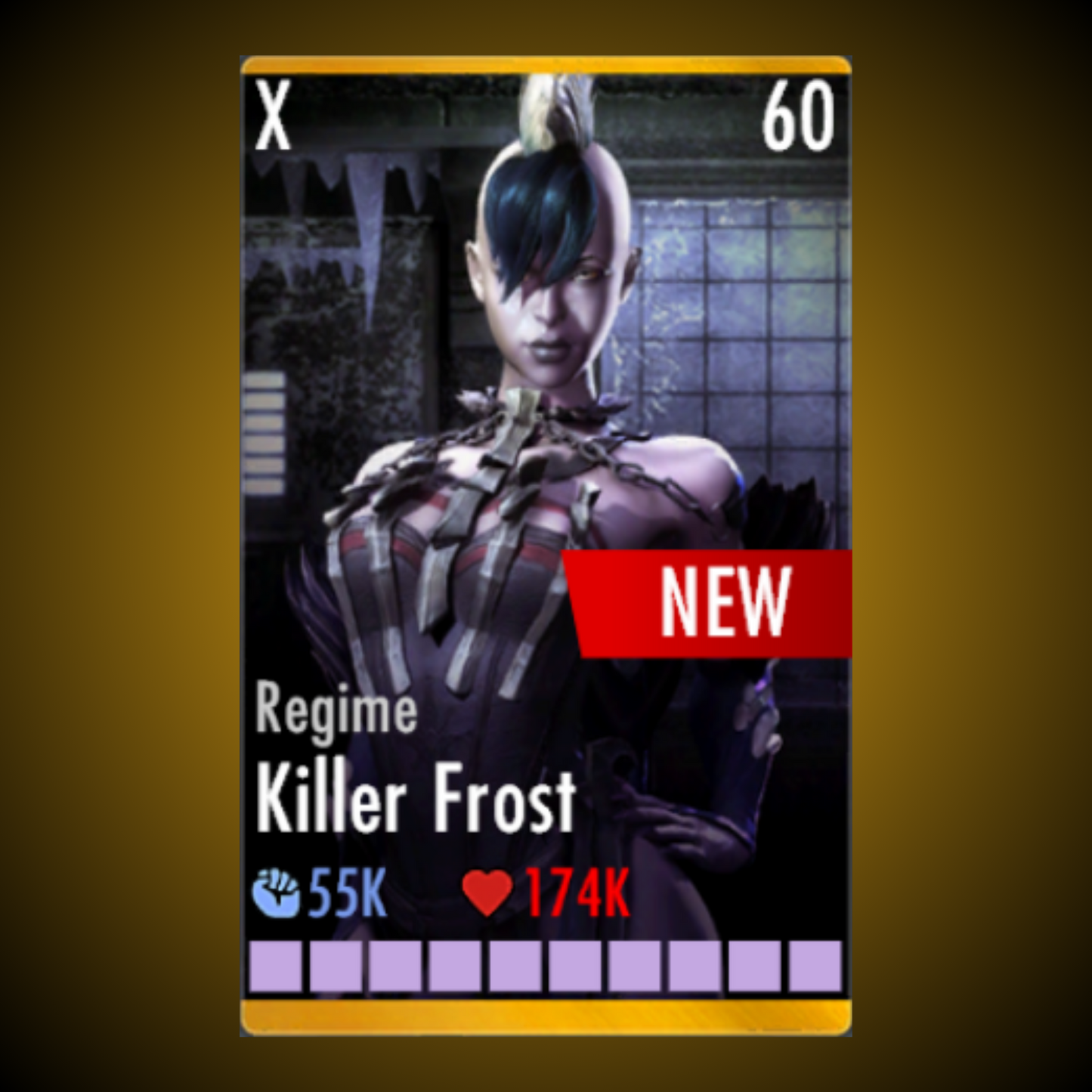 REGIME KILLER FROST ELITE X LEVEL 60