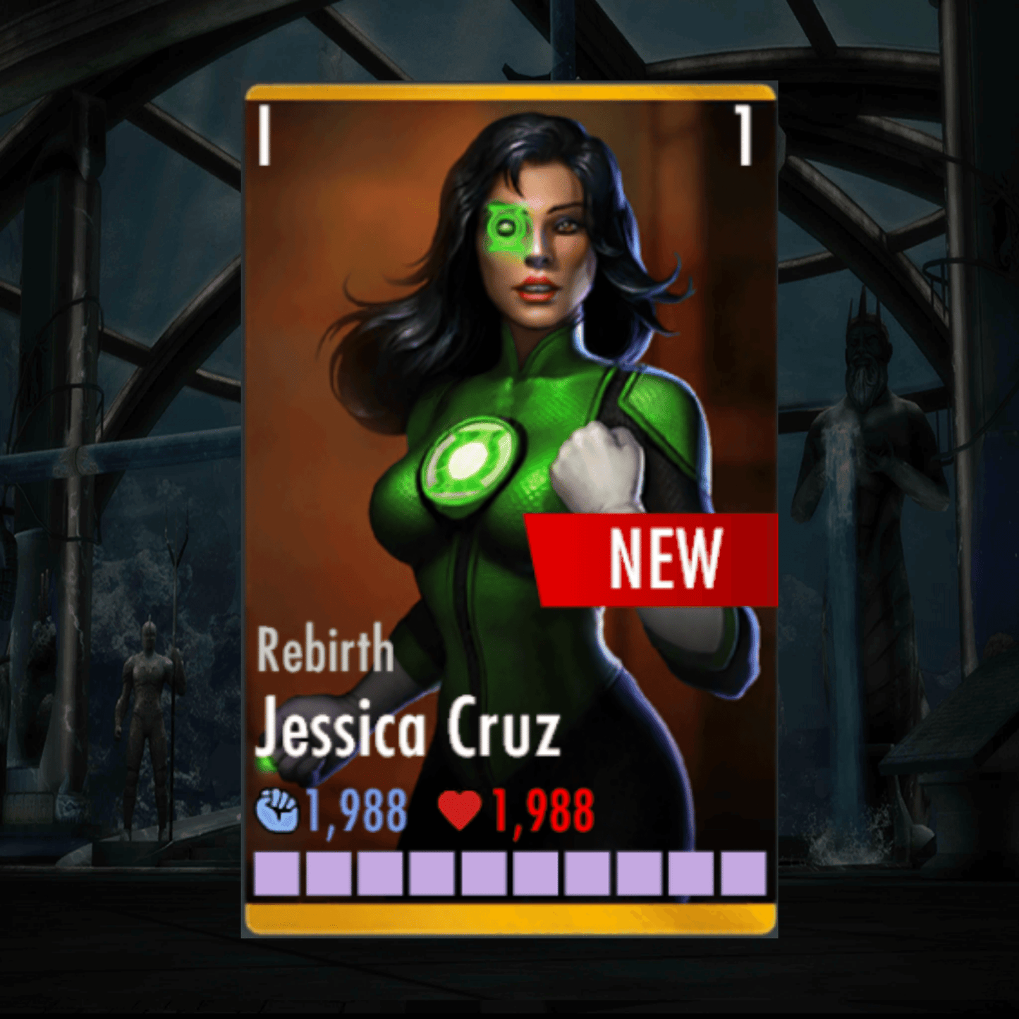 REBIRTH JESSICA CRUZ ELITE 1 LEVEL 1