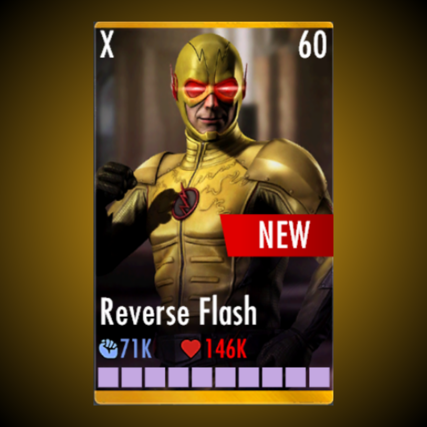 REVERSE FLASH ELITE X LEVEL 60
