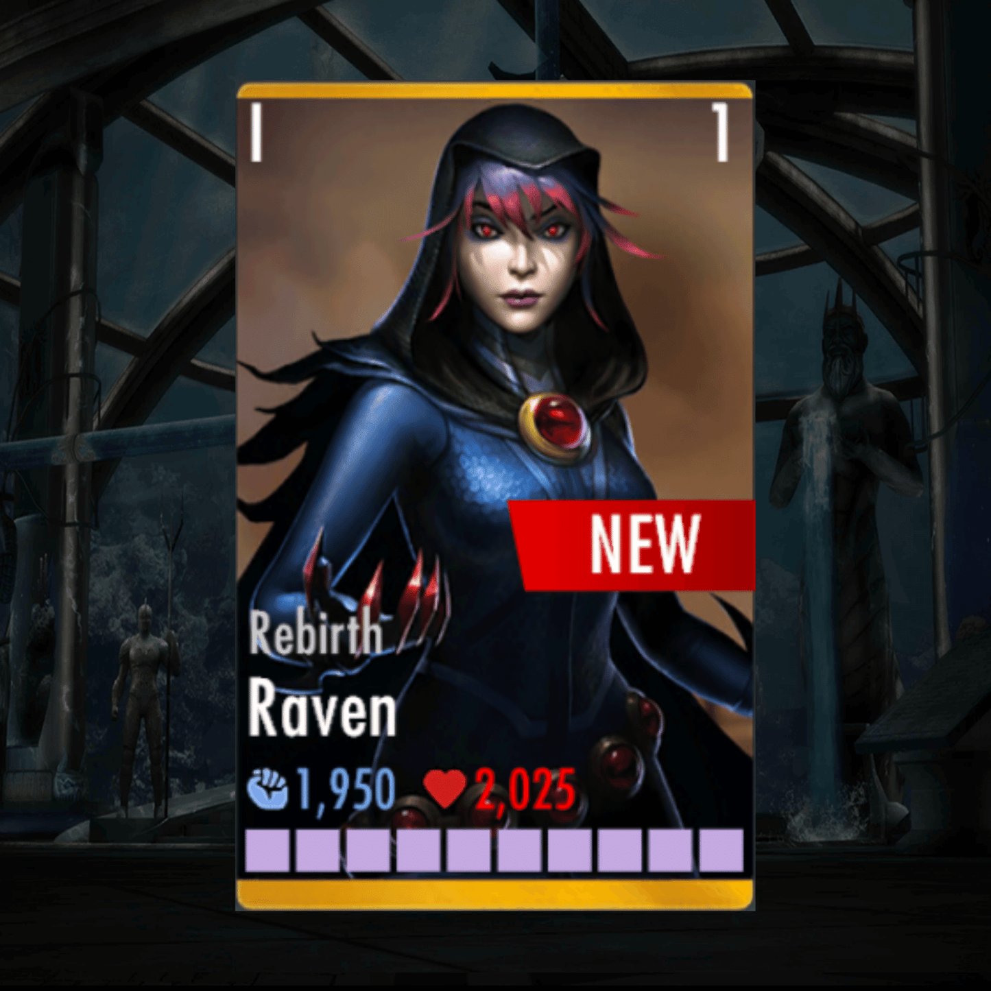 REBIRTH RAVEN ELITE 1 LEVEL 1