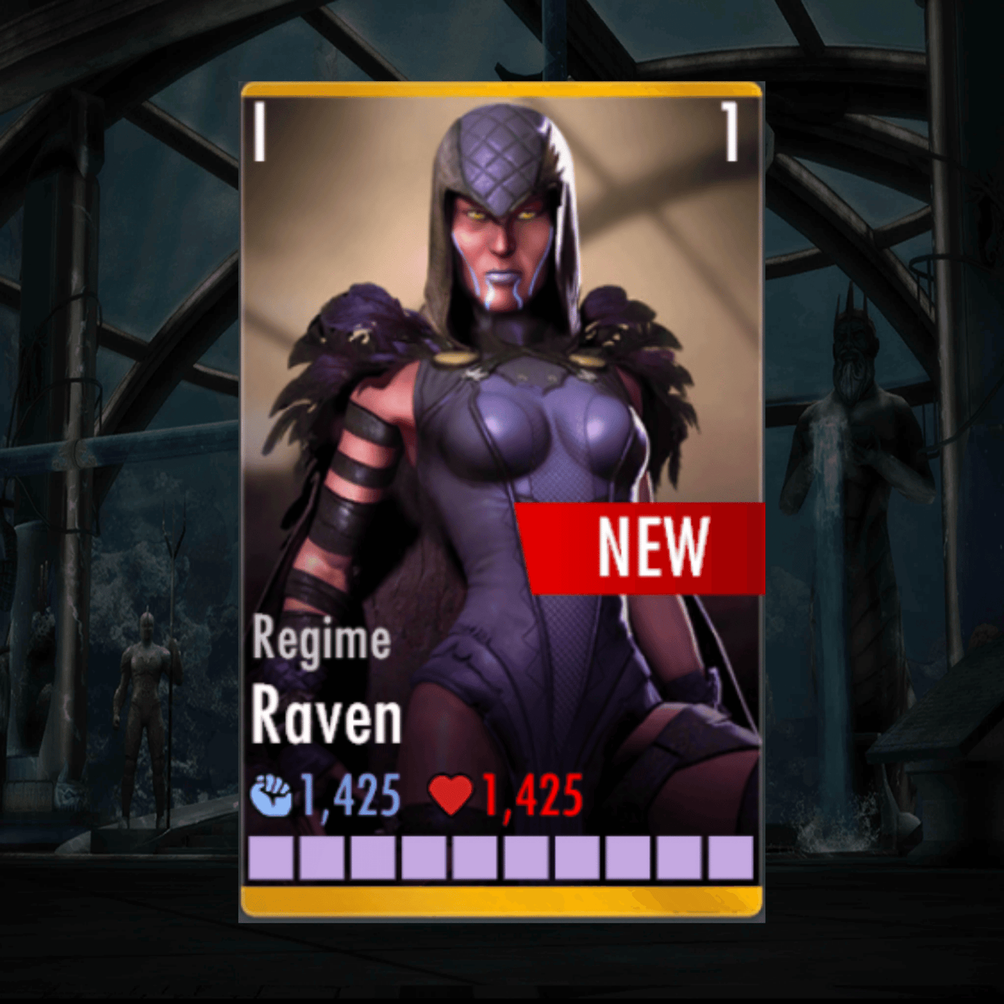 REGIME RAVEN ELITE 1 LEVEL 1