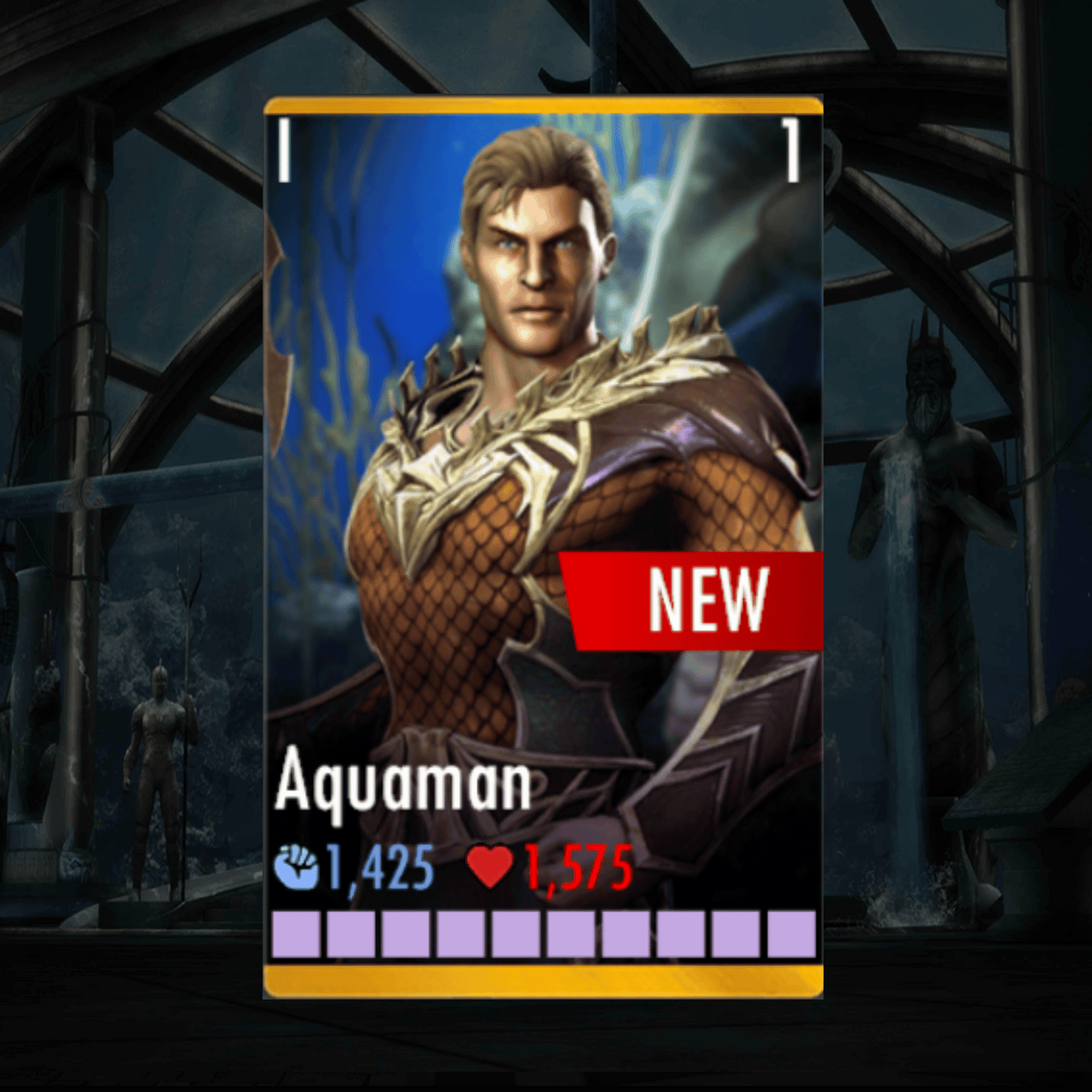AQUAMAN ELITE 1 LEVEL 1