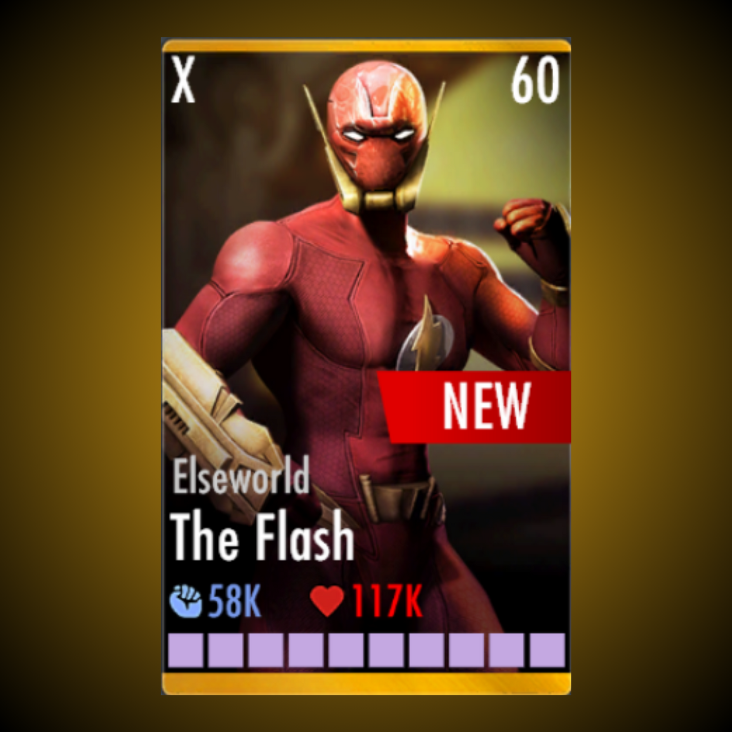 ELSEWORLD THE FLASH ELITE X LEVEL 60