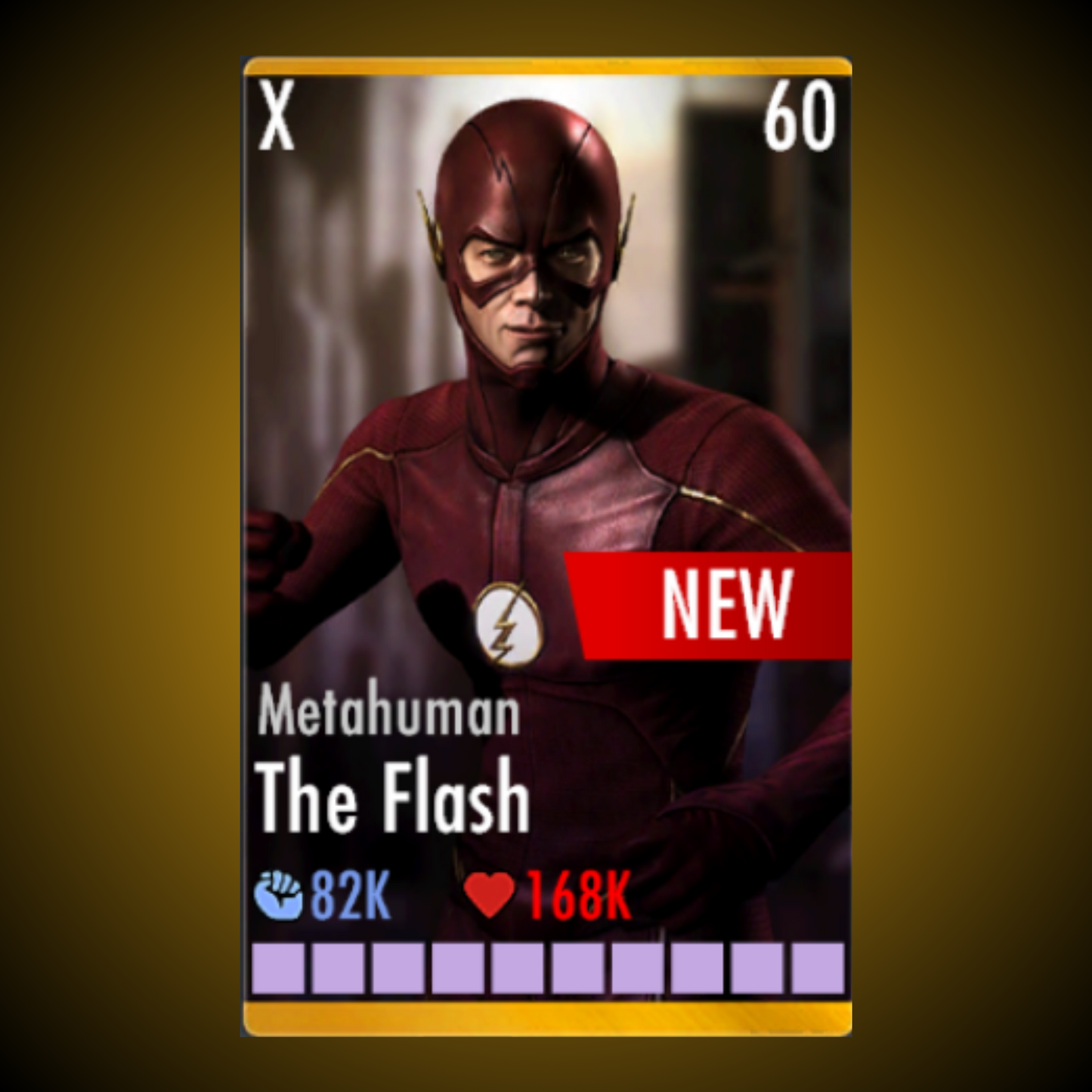 METAHUMAN THE FLASH ELITE X LEVEL 60