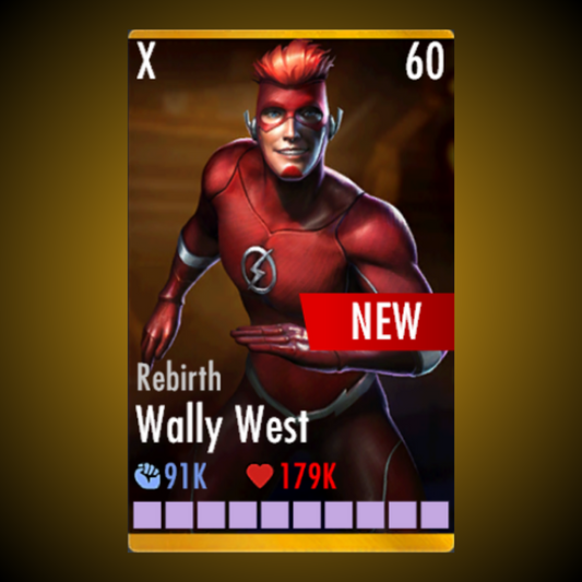 REBIRTH WALLY WEST ELITE X LEVEL 60