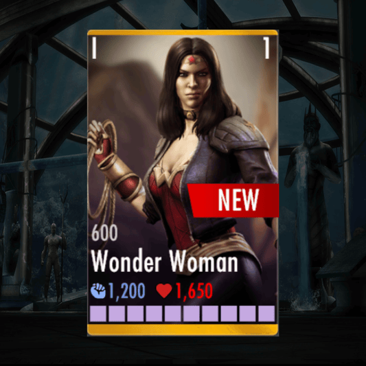 600 WONDER WOMAN ELITE 1 LEVEL 1