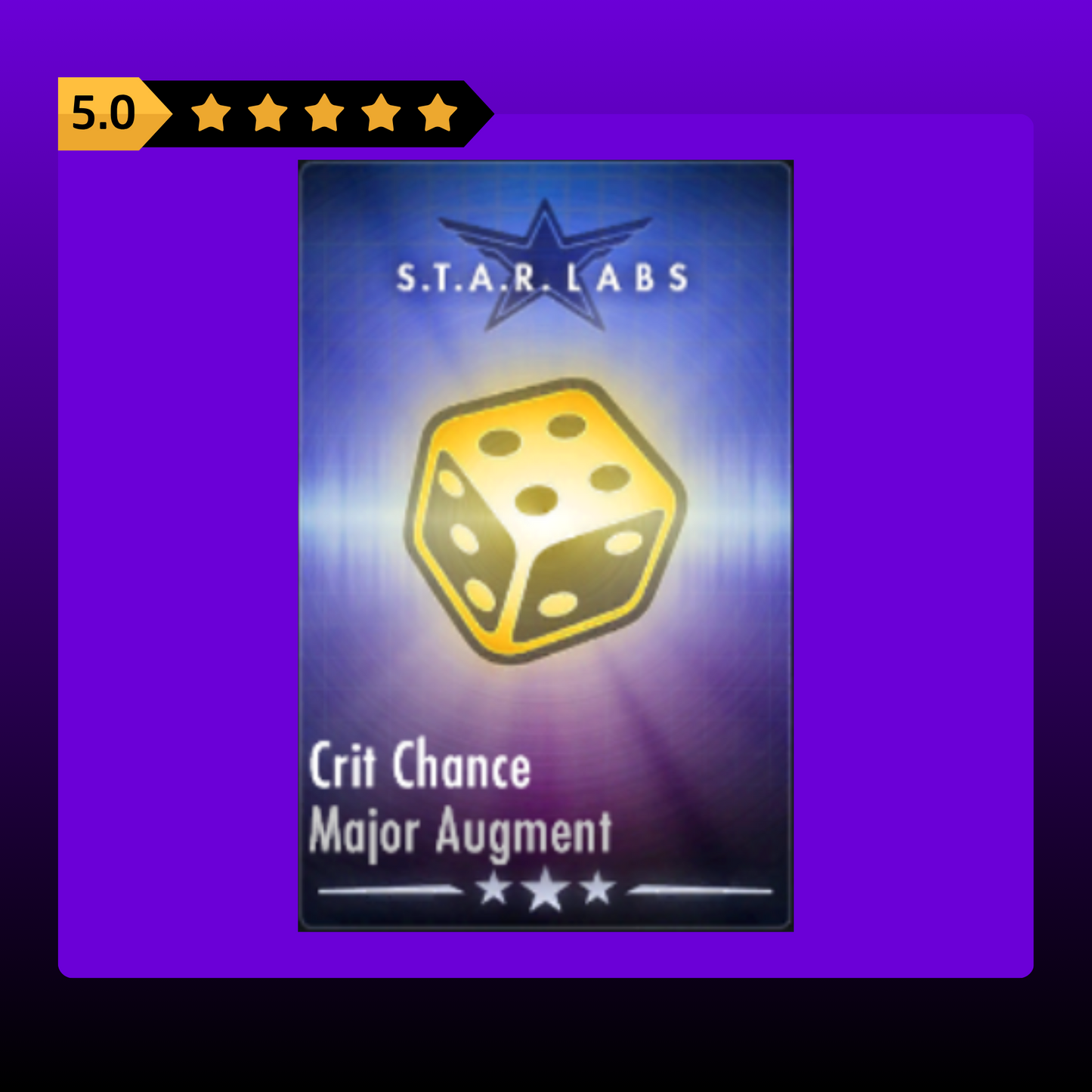 CRIT CHANCE MAJOR AUGMENT
