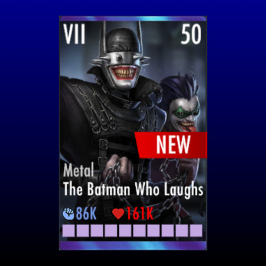 METAL THE BATMAN WHO LAUGHS ELITE 7 LEVEL 50