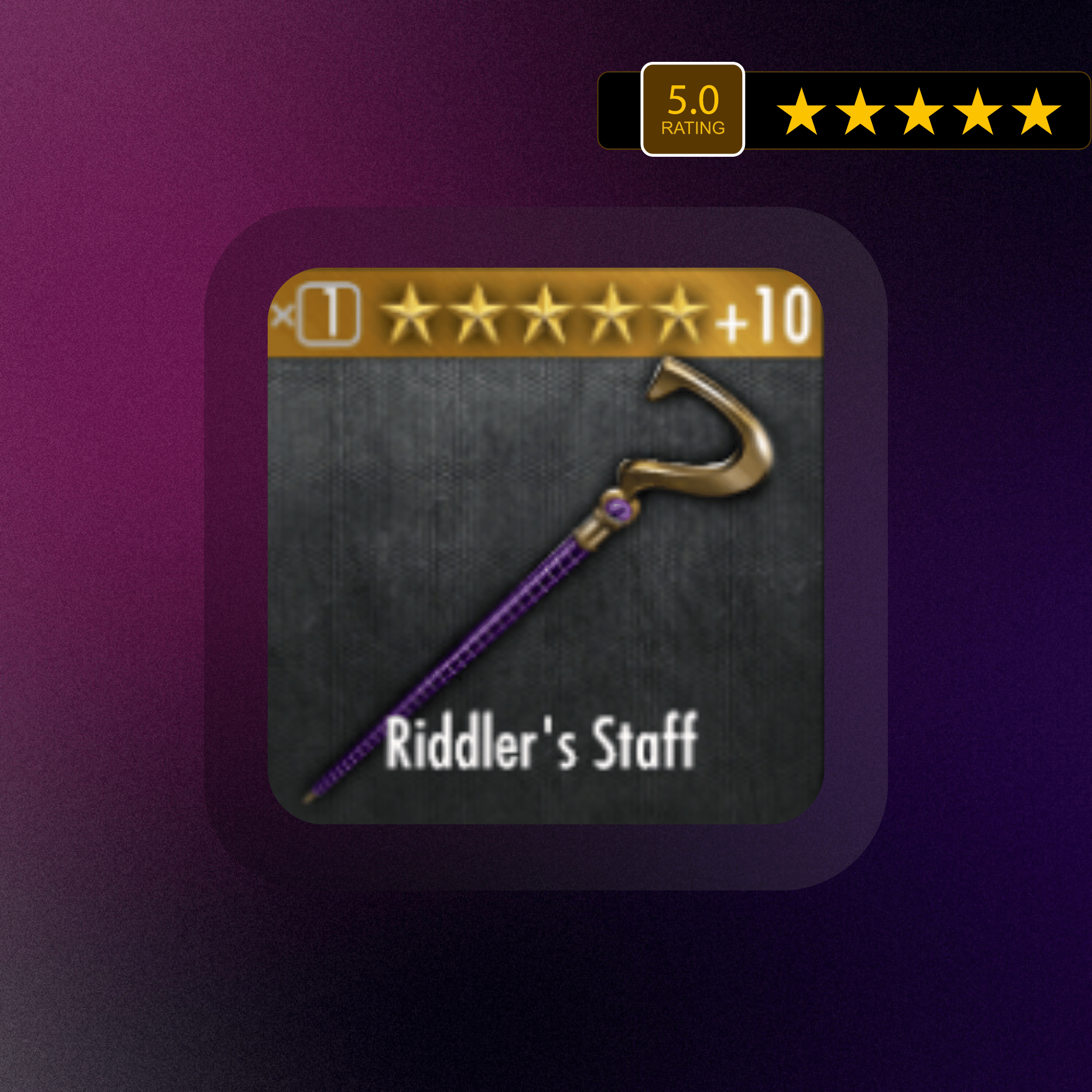 RIDDLER'S STAFF MAX EVOLUTION – MAGS INJUSTICE SHOP