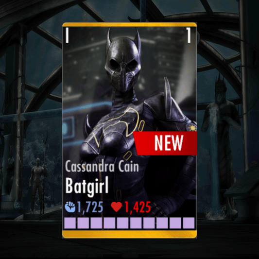 CASSANDRA CAIN BATGIRL ELITE 1 LEVEL 1