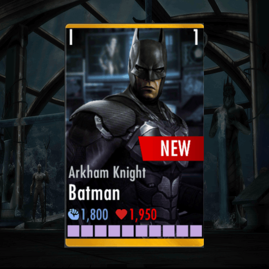 ARKHAM KNIGHT BATMAN ELITE 1 LEVEL 1