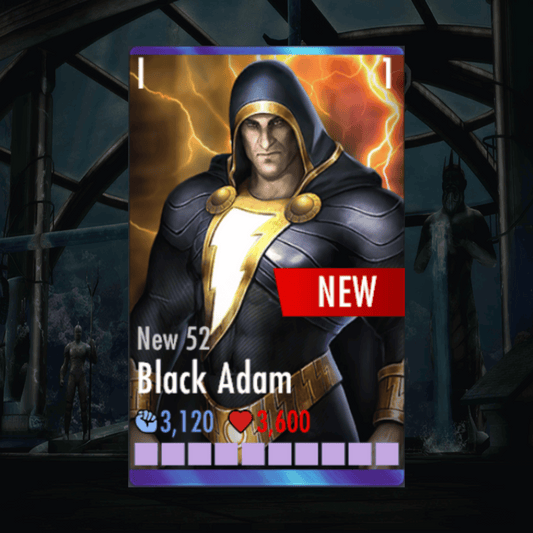 NEW 52 BLACK ADAM ELITE 1 LEVEL 1