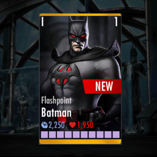 FLASHPOINT BATMAN ELITE 1 LEVEL 1