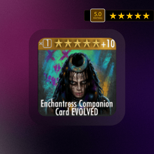 ENCHANTRESS COMPANION CARD EVOLVED MAX EVOLUTION