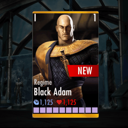 REGIME BLACK ADAM ELITE 1 LEVEL 1