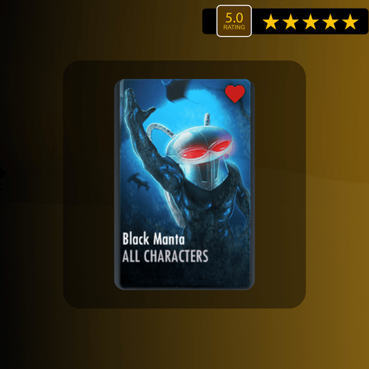 BLACK MANTA SUPPORT CARD