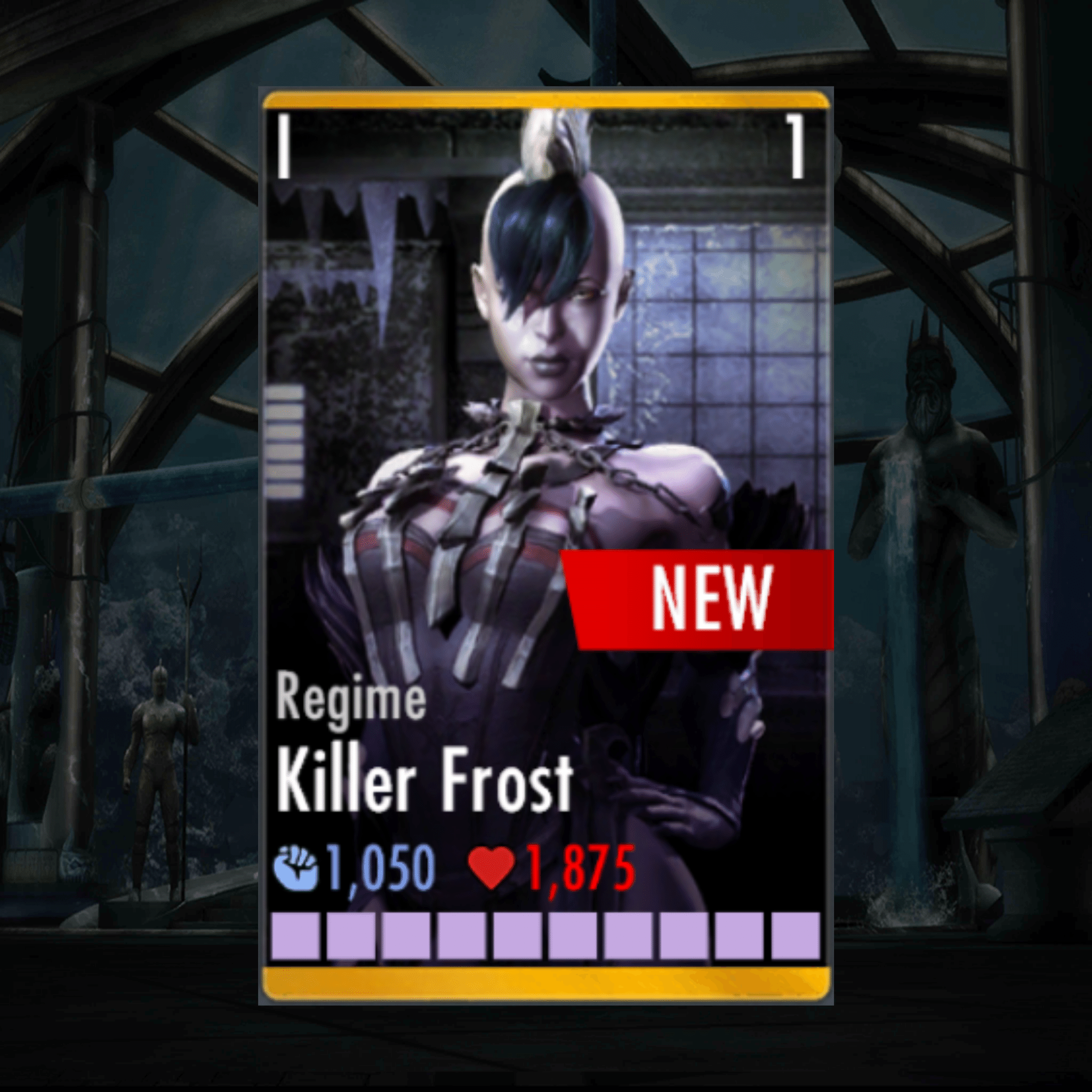 REGIME KILLER FROST ELITE 1 LEVEL 1 – MAGS INJUSTICE SHOP