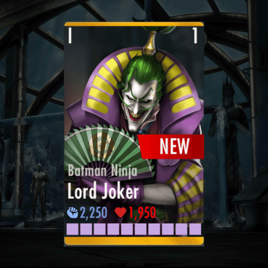 BATMAN NINJA LORD JOKER ELITE 1 LEVEL 1