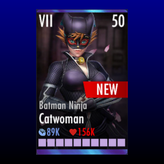 BATMAN NINJA CATWOMAN ELITE 7 LEVEL 50