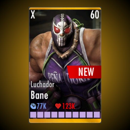 LUCHADOR BANE ELITE X LEVEL 60